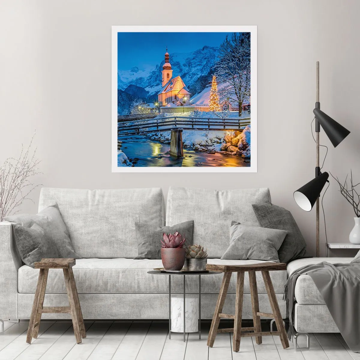 Affiche - Poster - L'âme du monde - 40x40 cm