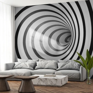Papier Peint Autocollant Deluxe Sticker - Tu ne peux pas y résister aussi ? - Abstraction, 3D, Vortex - 450x315 cm