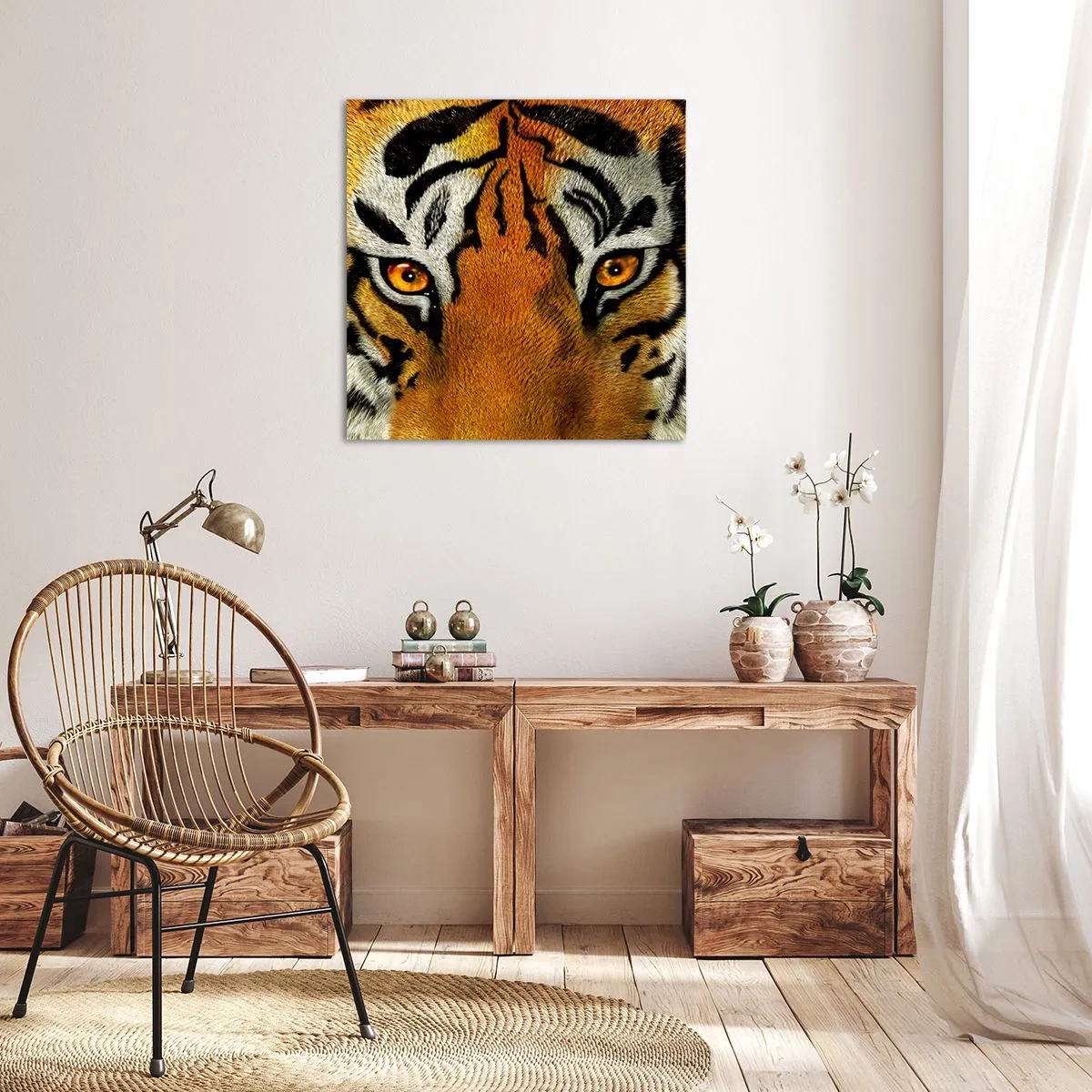 Impression sur toile - Image sur toile - Terrible et beau - 40x40 cm