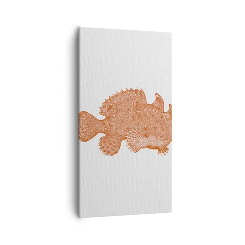 Impression sur toile - Image sur toile - Et pourtant un poisson - 55x100 cm