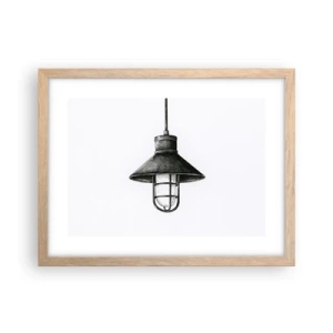 Affiche dans un chêne clair - Poster - Comme il y a des années… - 40x30 cm