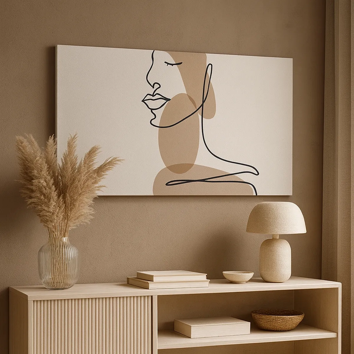 Impression sur toile - Image sur toile - S'écouter - 30x30 cm