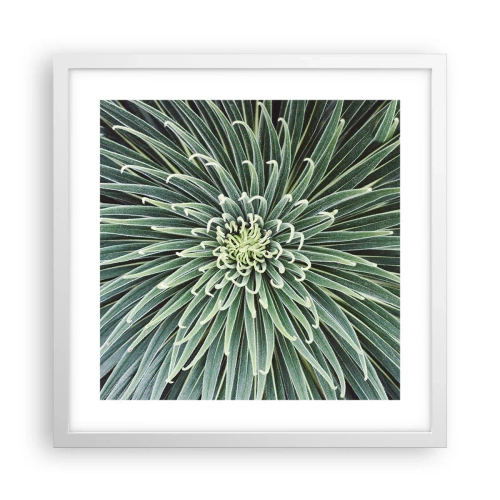 Affiche dans un cadre blanc - Poster - Naissance d'une étoile - 40x40 cm