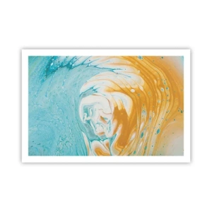 Affiche - Poster - Tourbillon pastel - 91x61 cm