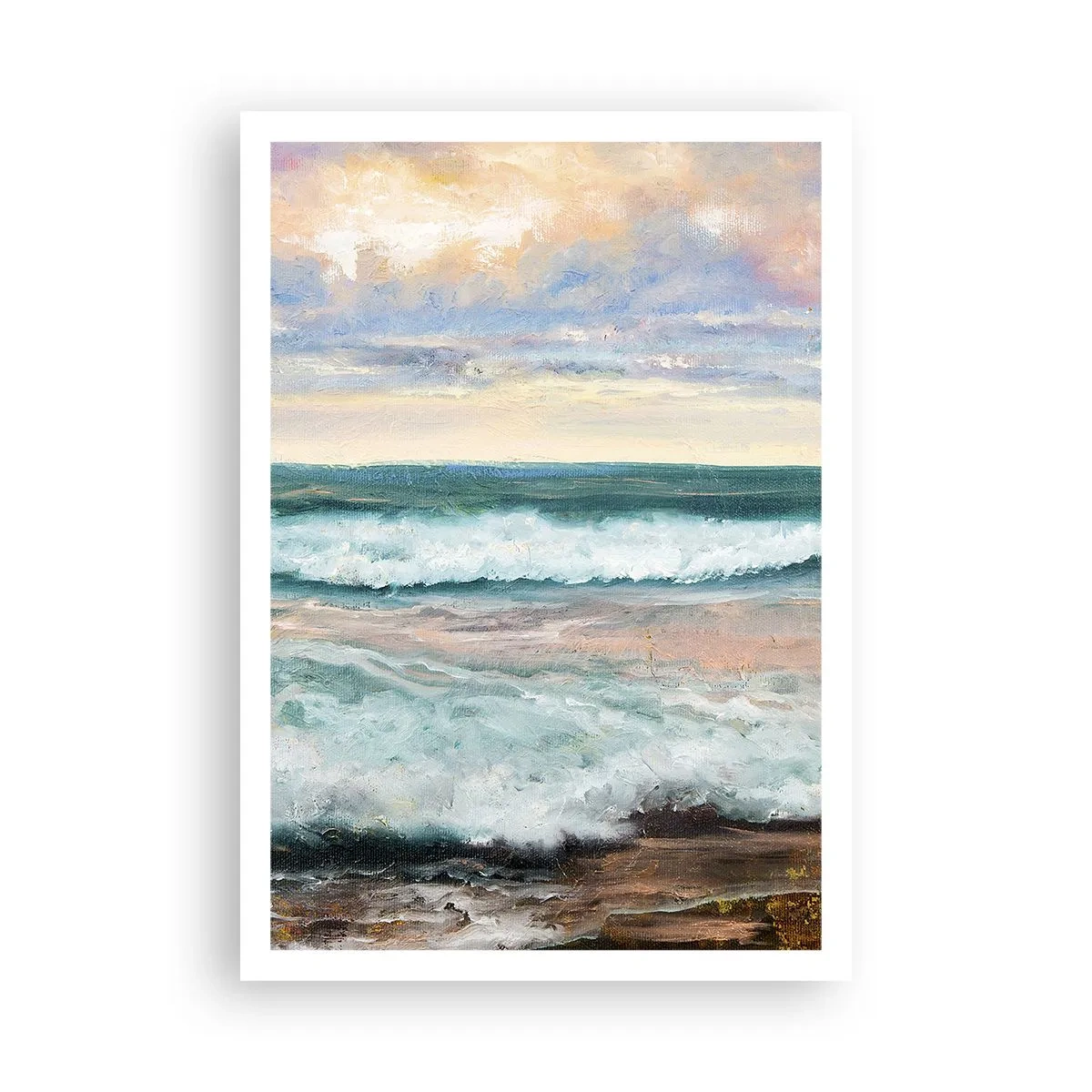 Affiche - Poster - Ici tu adouciras ton âme - 70x100 cm