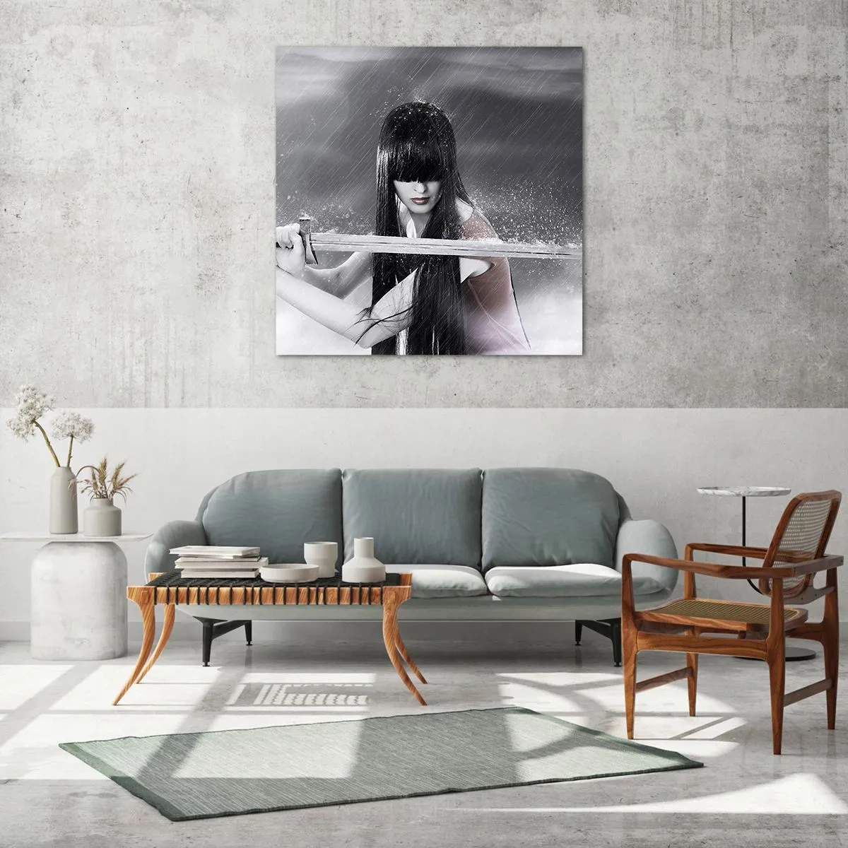 Impression sur verre - Image sur verre - Belle et dangereuse - 30x30 cm