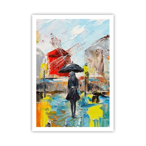 Affiche - Poster - Légende parisienne - 70x100 cm