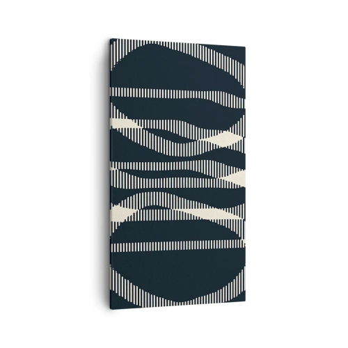 Impression sur toile - Image sur toile - Une tentative de briser l'obscurité - 45x80 cm