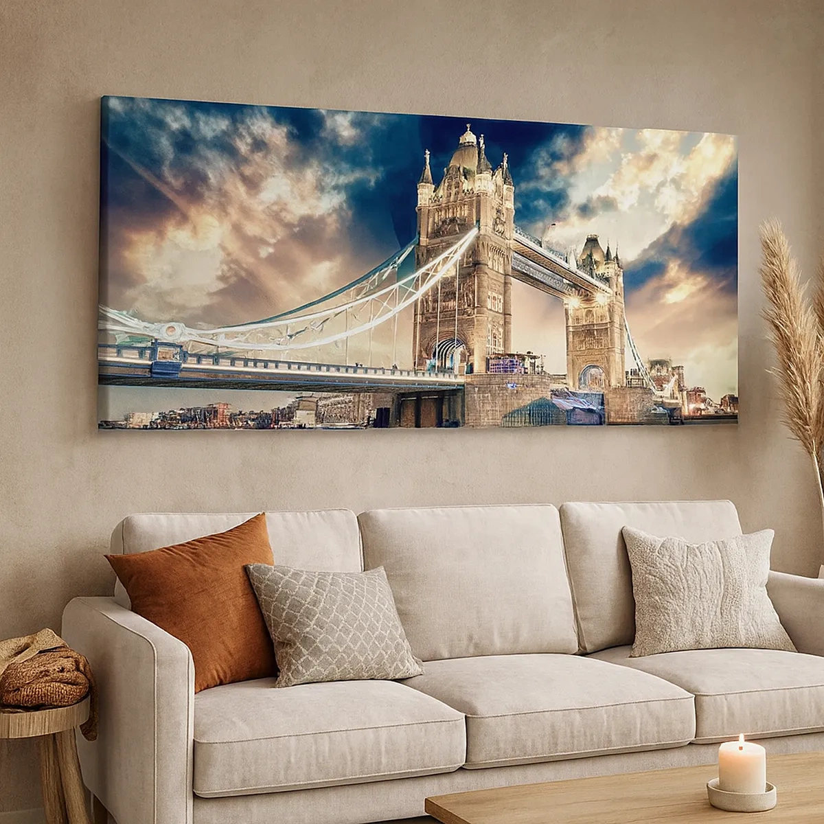 Impression sur toile - Image sur toile - Monument de l'empire victorien - 30x30 cm