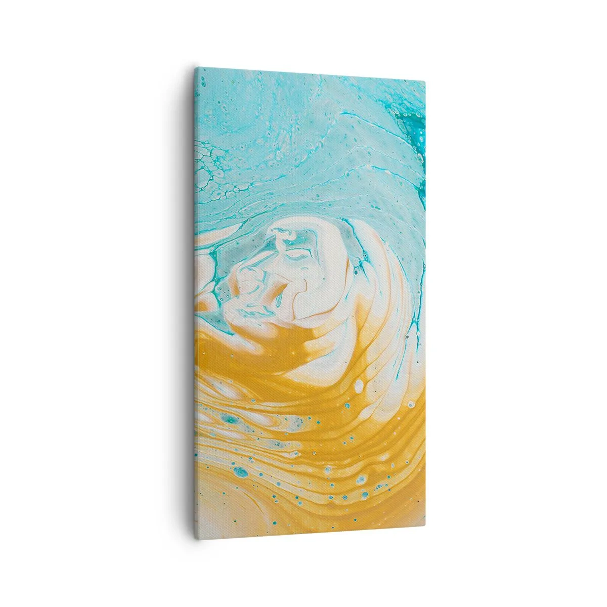 Impression sur toile - Image sur toile - Tourbillon pastel - 55x100 cm