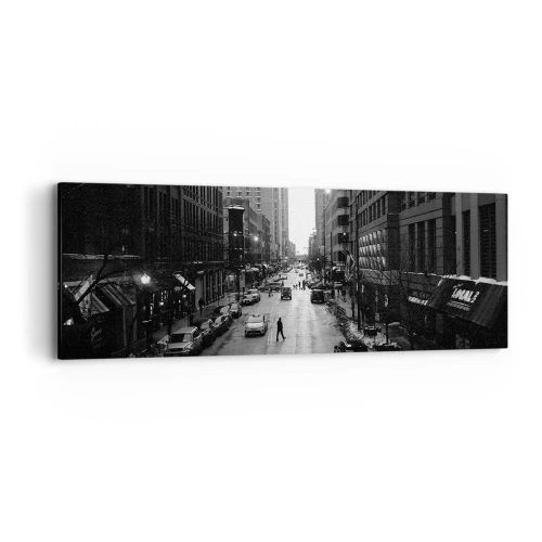 Impression sur toile - Image sur toile - Un autre jour comme tous les autres jours - 90x30 cm