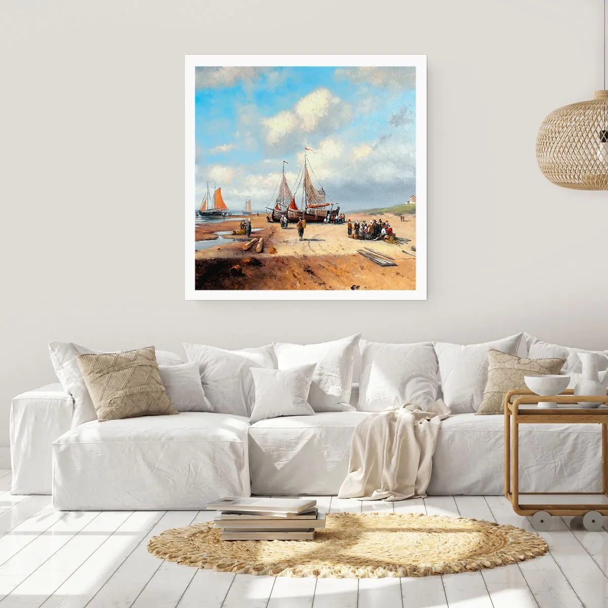 Affiche - Poster - Après une capture réussie - 40x40 cm