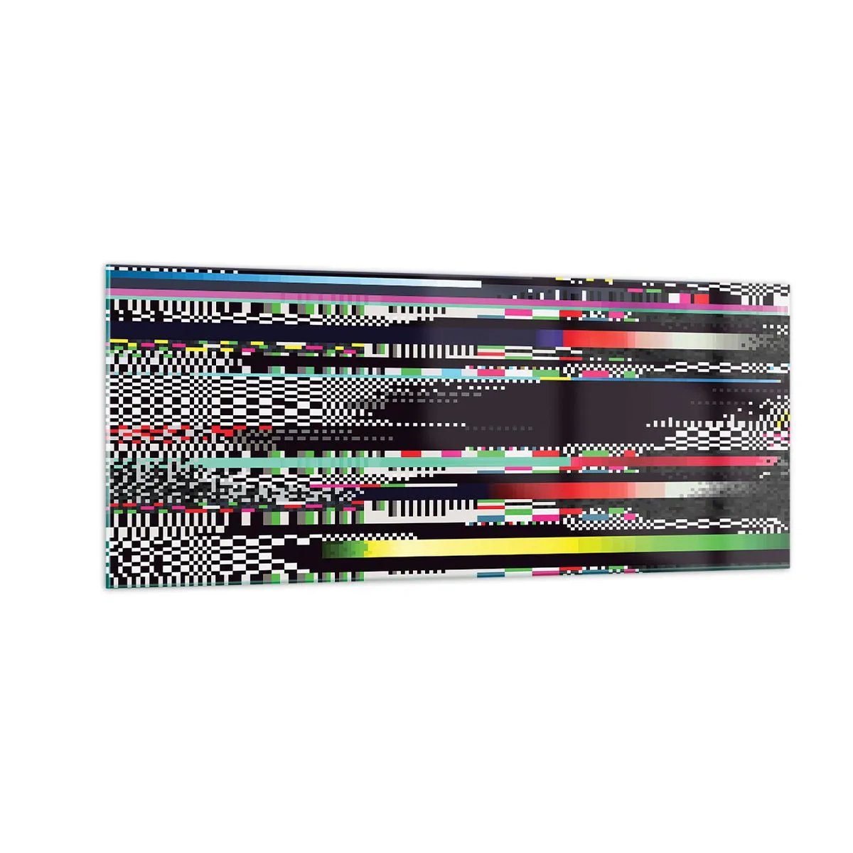 Impression sur verre - Image sur verre - L'image de contrôle de la réalité - 100x40 cm