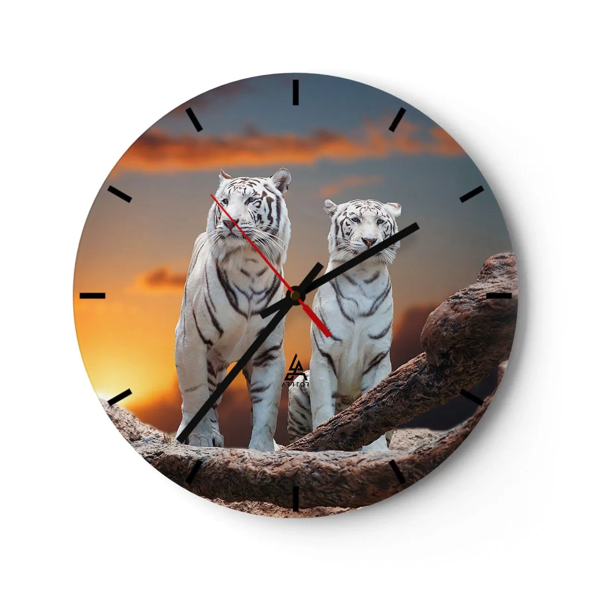 Horloge murale - Pendule murale - Tout comme à Narnia - 40x40 cm