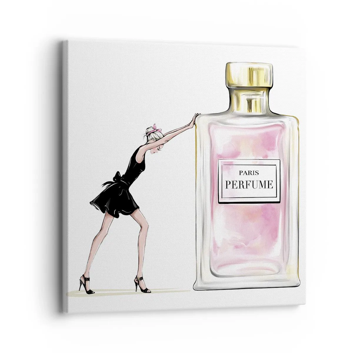 Impression sur toile - Image sur toile - L'essence des femmes - 30x30 cm