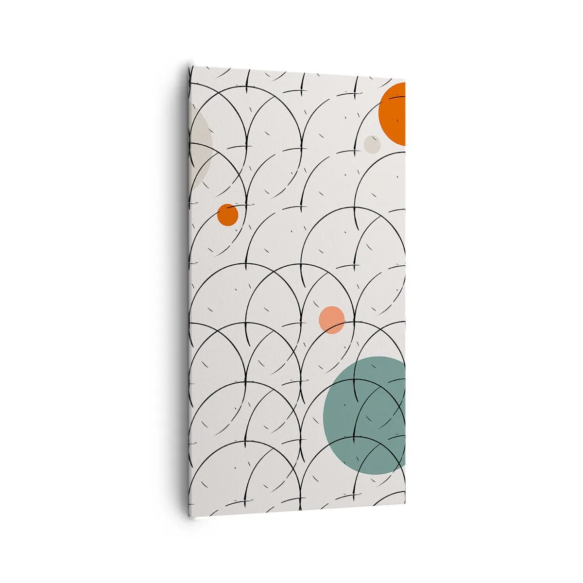 Impression sur toile - Image sur toile - Dans l'esprit pop art - 65x120 cm