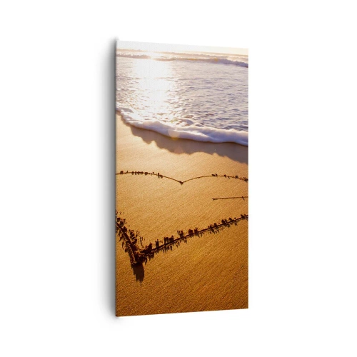 Impression sur toile - Image sur toile - Confession de vacances - 65x120 cm