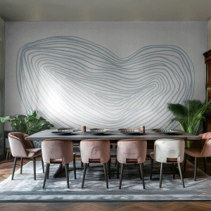 Papier peint sur mesure Premium Canvas - Une goutte de sourire - Minimalisme, Bohème, Morceau