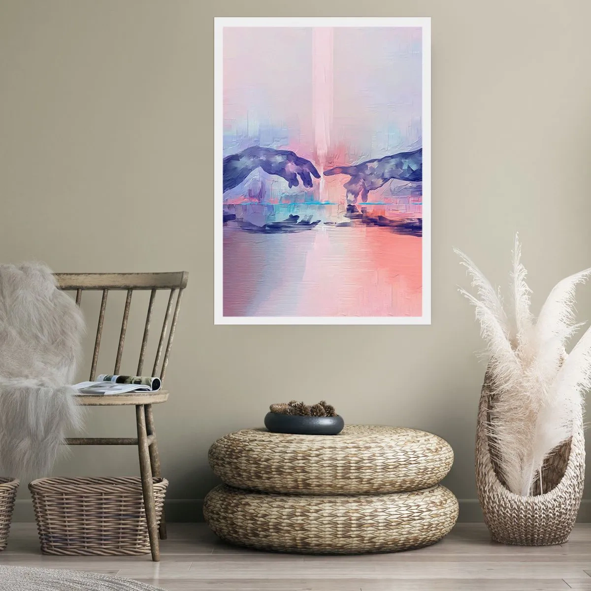 Affiche - Poster - Divine étincelle de vie - 70x100 cm