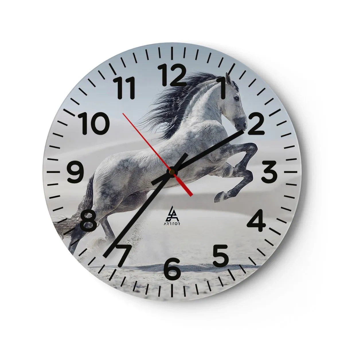 Horloge murale - Pendule murale - Prince arabe - 40x40 cm