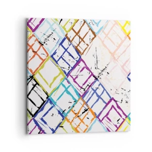 Impression sur toile - Image sur toile - Cellules à louer - 70x70 cm