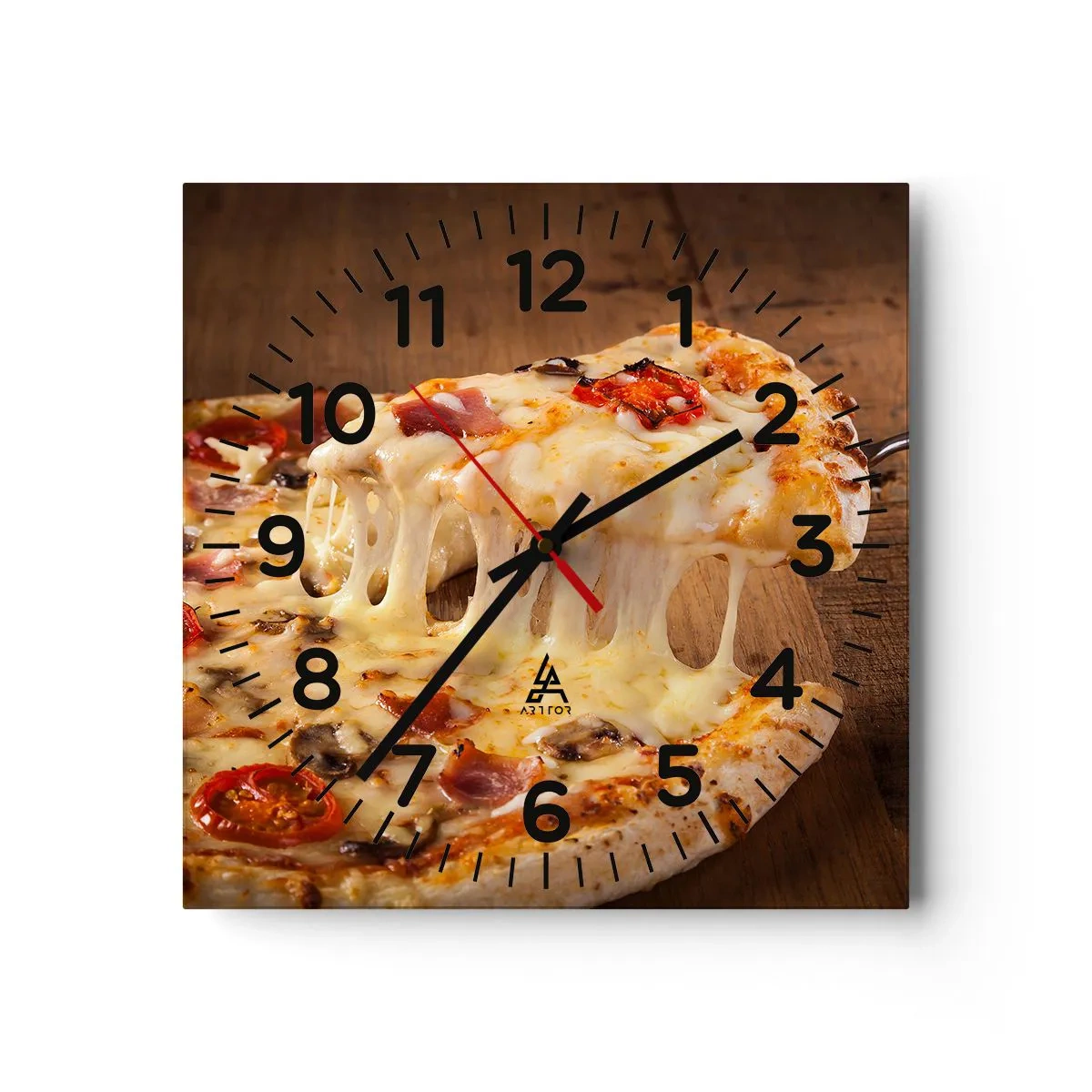 Horloge murale - Pendule murale - Un chef-d'œuvre de l'art italien - 30x30 cm