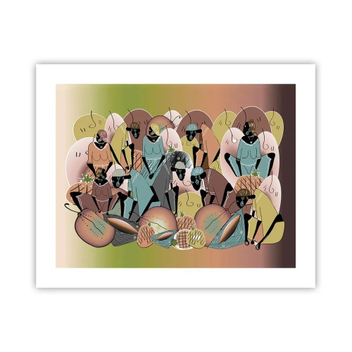 Affiche - Poster - De grandes fêtes arrivent - 50x40 cm