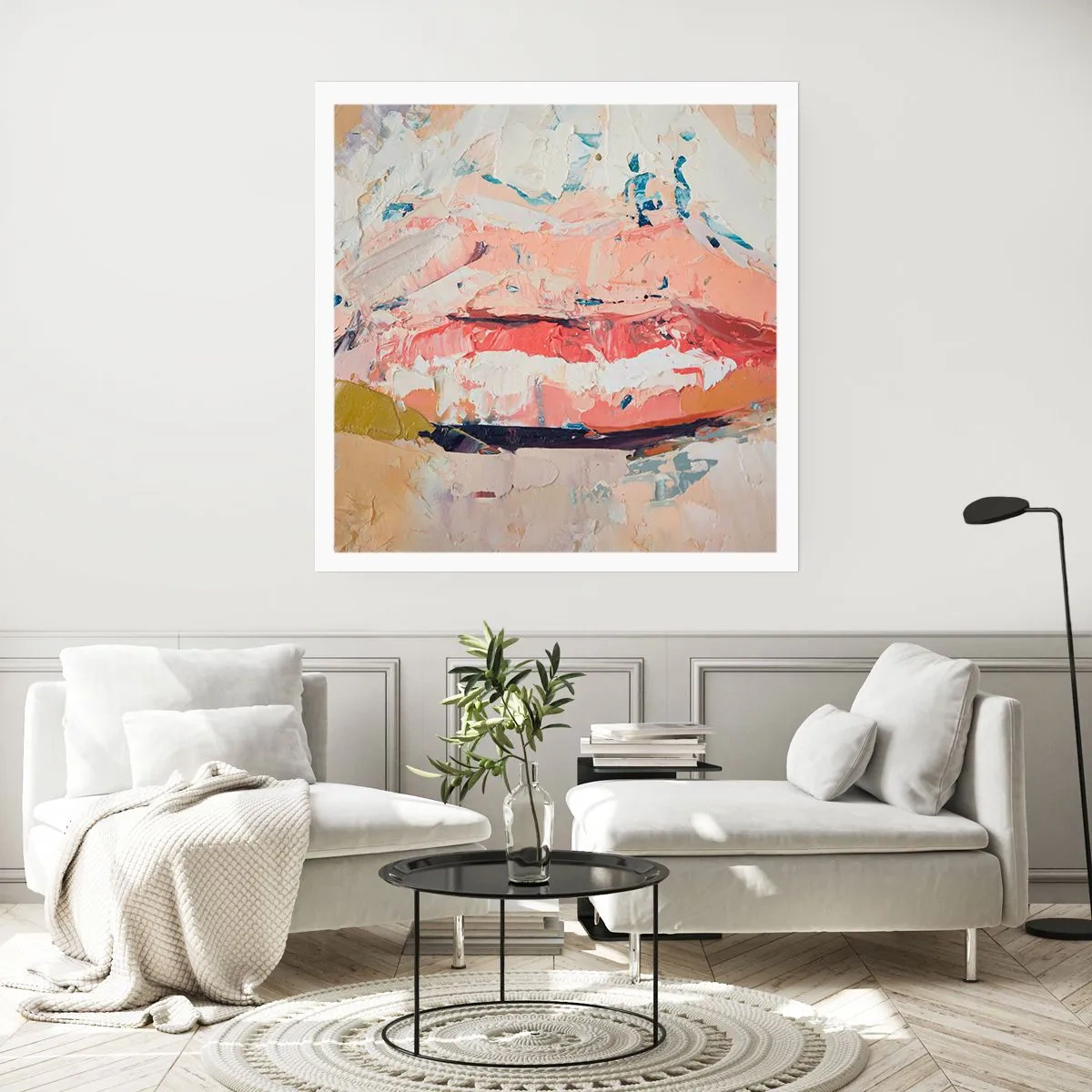 Affiche - Poster - Éveil la pensée - 30x30 cm