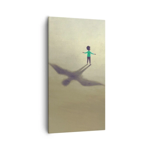 Impression sur toile - Image sur toile - Héros du futur - 55x100 cm