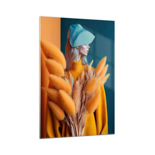Impression sur verre - Image sur verre - Portrait moelleux - 70x100 cm