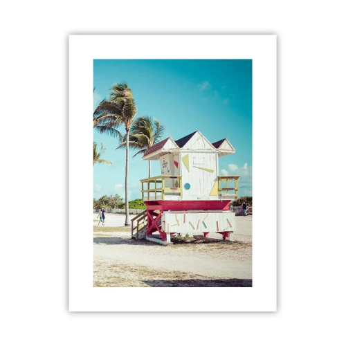 Affiche - Poster - Une belle journée devant toi - 30x40 cm