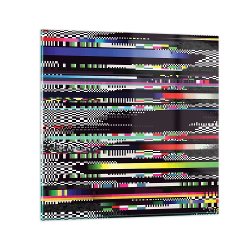 Impression sur verre - Image sur verre - L'image de contrôle de la réalité - 60x60 cm