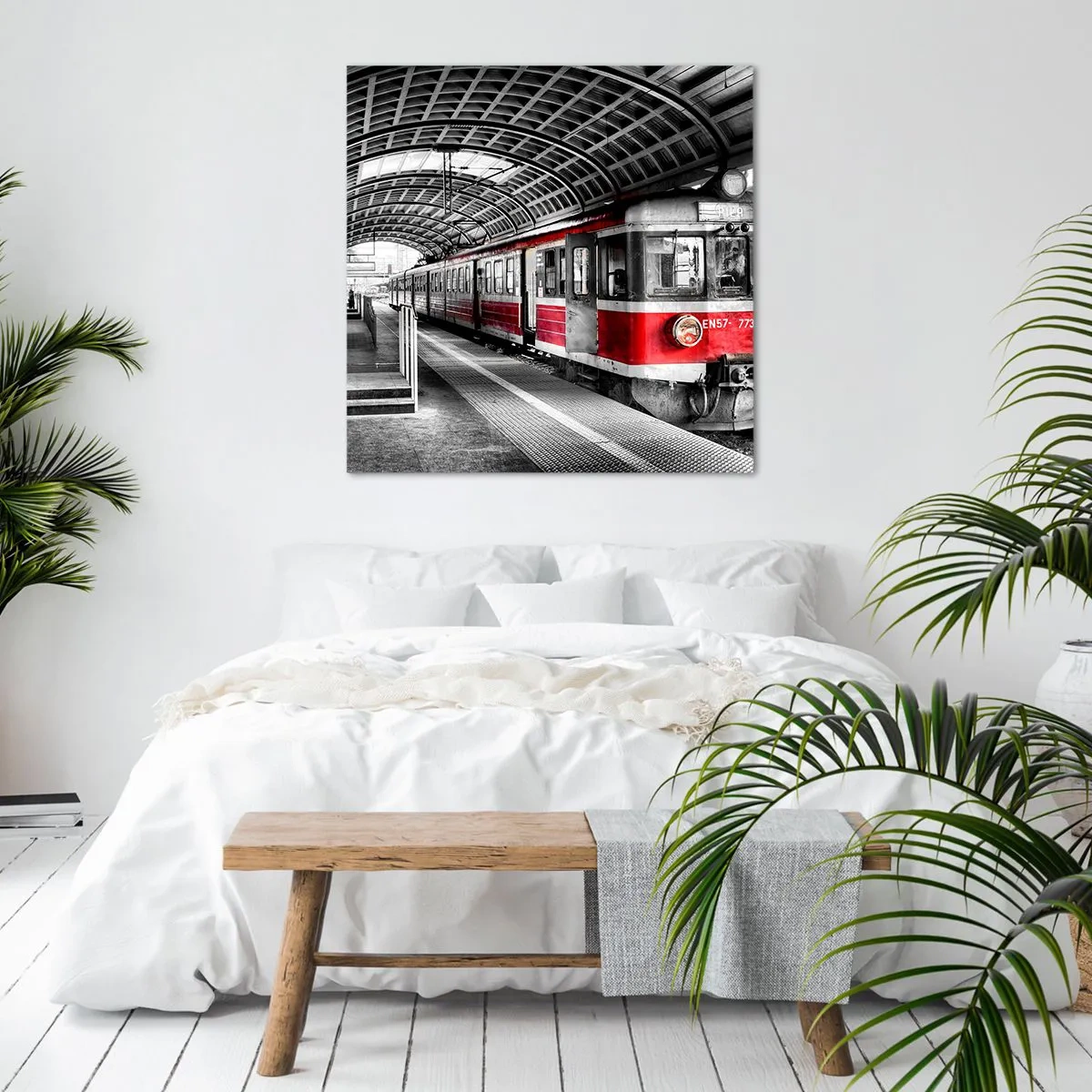 Impression sur toile - Image sur toile - C'est peut-être le voyage de votre vie ? - 50x50 cm