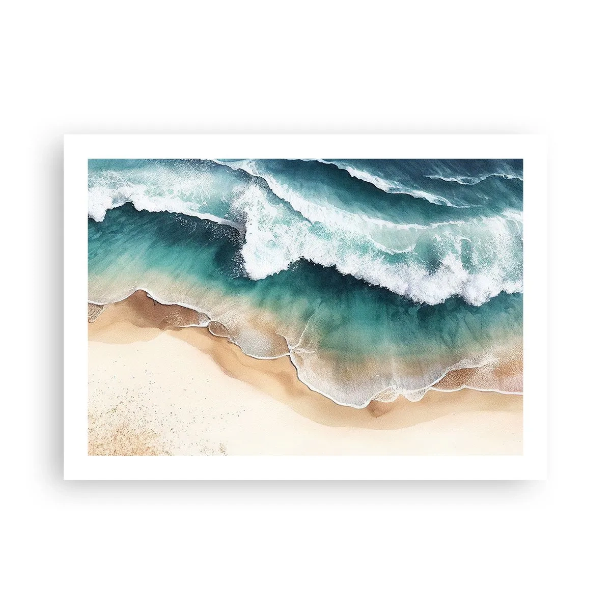 Affiche - Poster - La rencontre éternelle - 70x50 cm