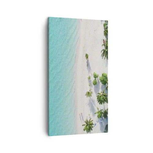 Impression sur toile - Image sur toile - Vacances au paradis - 45x80 cm