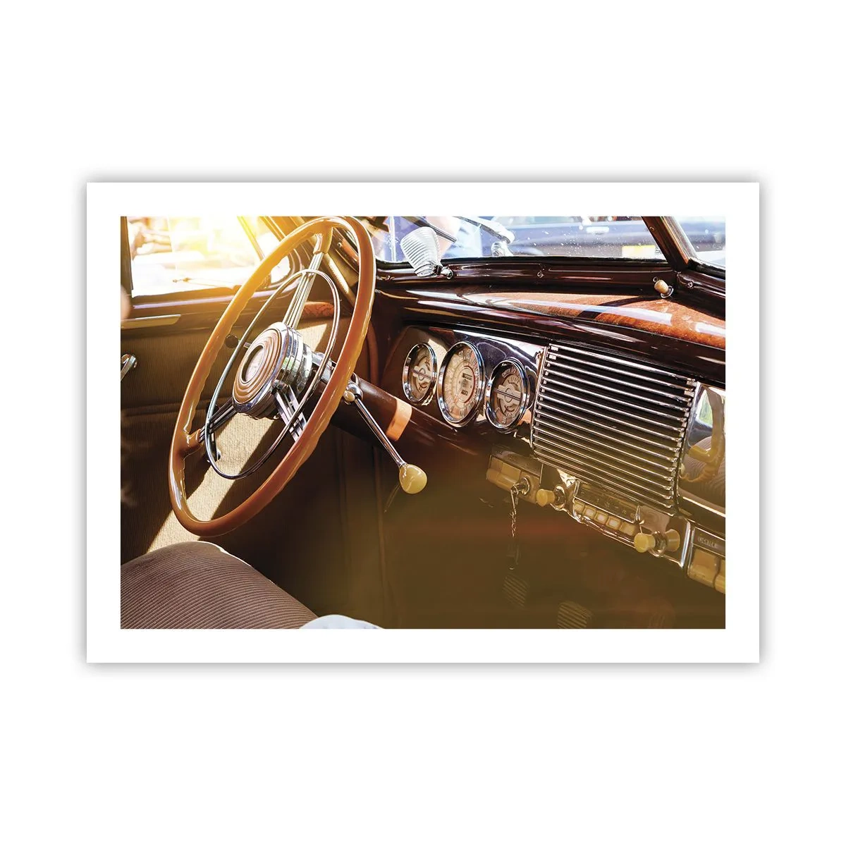 Affiche - Poster - Souffle de luxe venu du passé - 70x50 cm