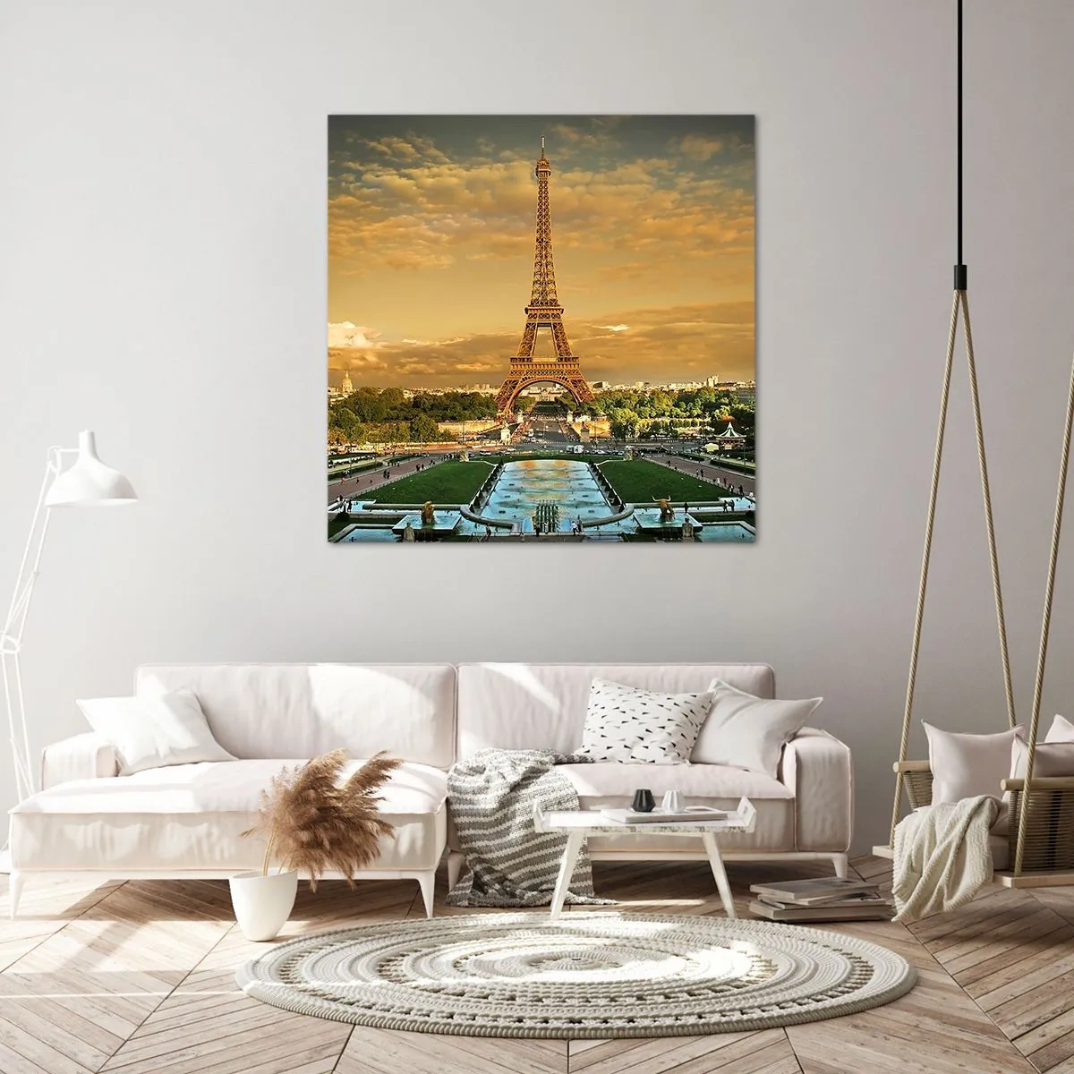 Impression sur toile - Image sur toile - La reine de Paris - 30x30 cm