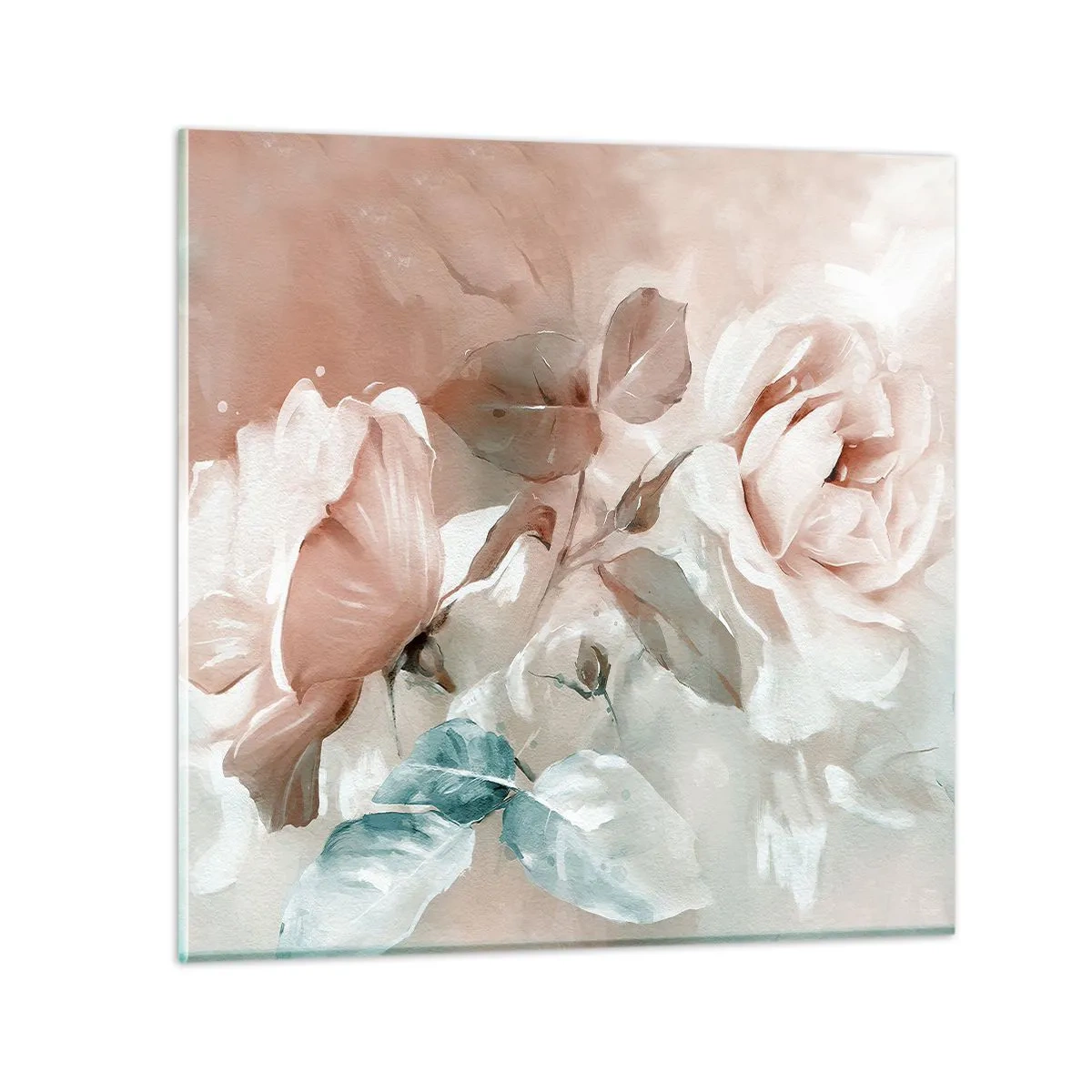 Impression sur verre - Image sur verre - L'esprit du romantisme - 50x50 cm