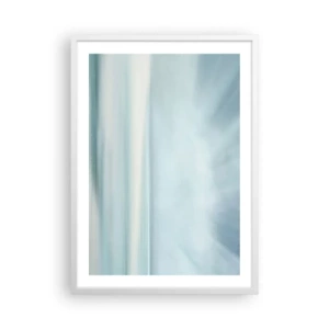 Affiche dans un cadre blanc - Poster - Paix à l'horizon - 50x70 cm