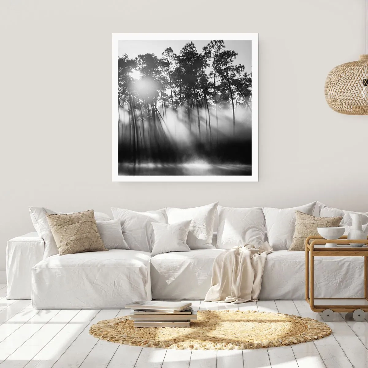 Affiche - Poster - Soleil inarrêtable - 30x30 cm