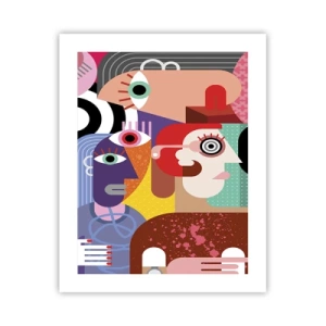 Affiche - Poster - Nous par M. Picasso - 40x50 cm