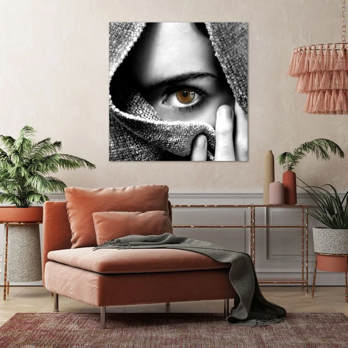 Impression sur toile - Image sur toile - Apprenez le secret - 40x40 cm