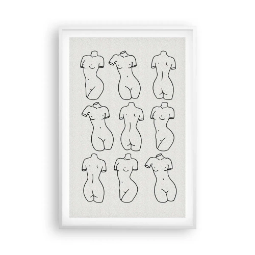 Affiche dans un cadre blanc - Poster - Seulement Vénus - 61x91 cm