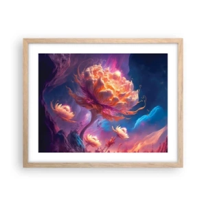 Affiche dans un chêne clair - Poster - Un autre monde - 50x40 cm