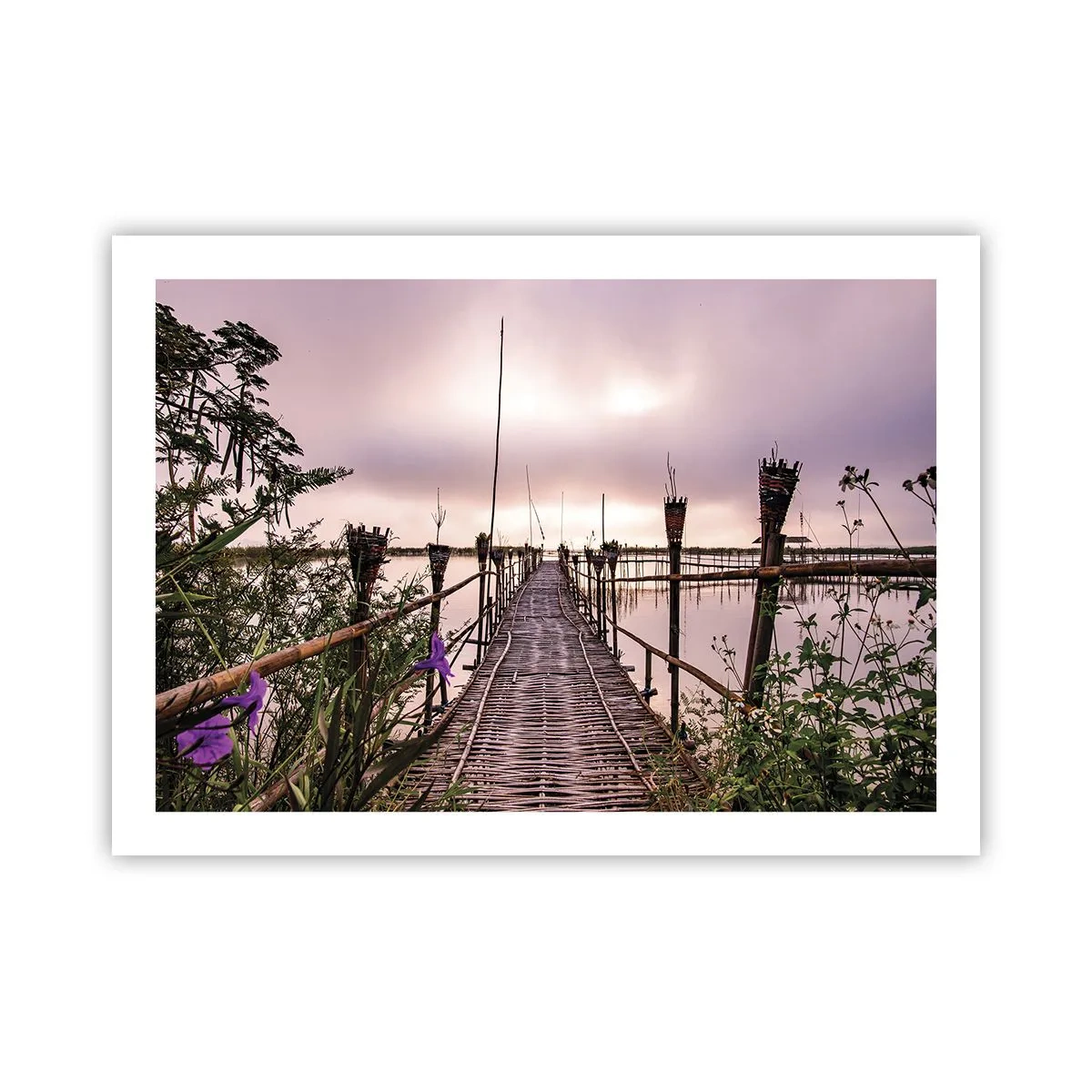 Affiche - Poster - Le silence et le calme d'Asie - 70x50 cm