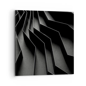 Impression sur toile - Image sur toile - Ordre spatial - 70x70 cm