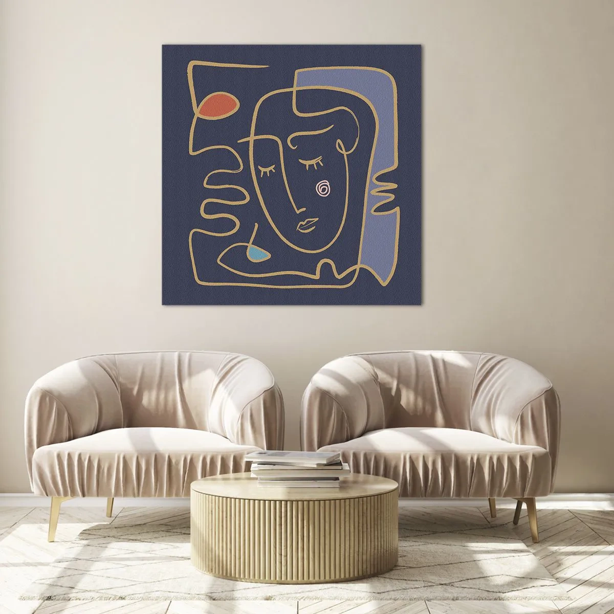 Impression sur verre - Image sur verre - En réflexion - 50x50 cm