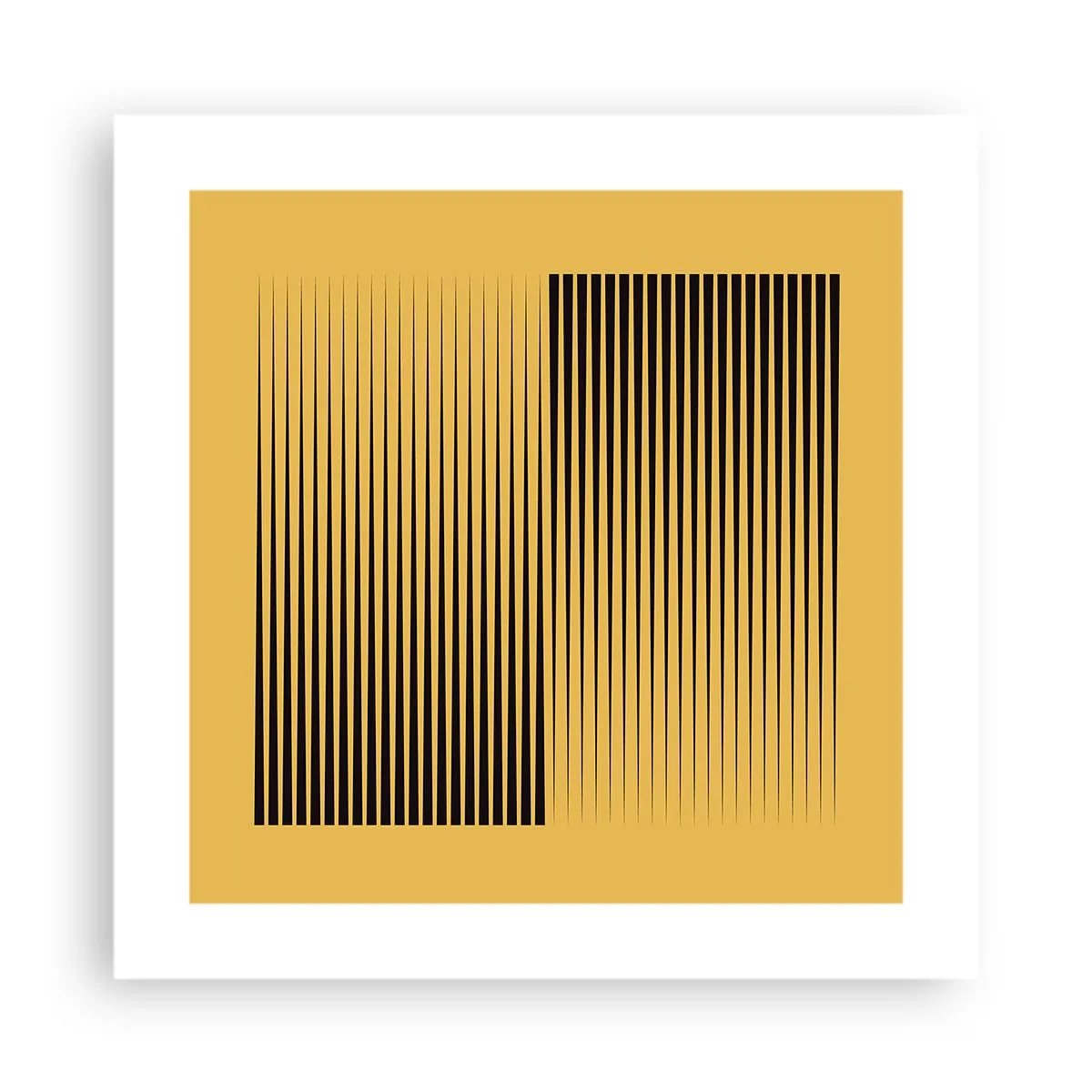 Affiche - Poster - Cadre opposé - 40x40 cm