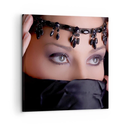 Impression sur toile - Image sur toile - Tentation de mystère oriental - 60x60 cm