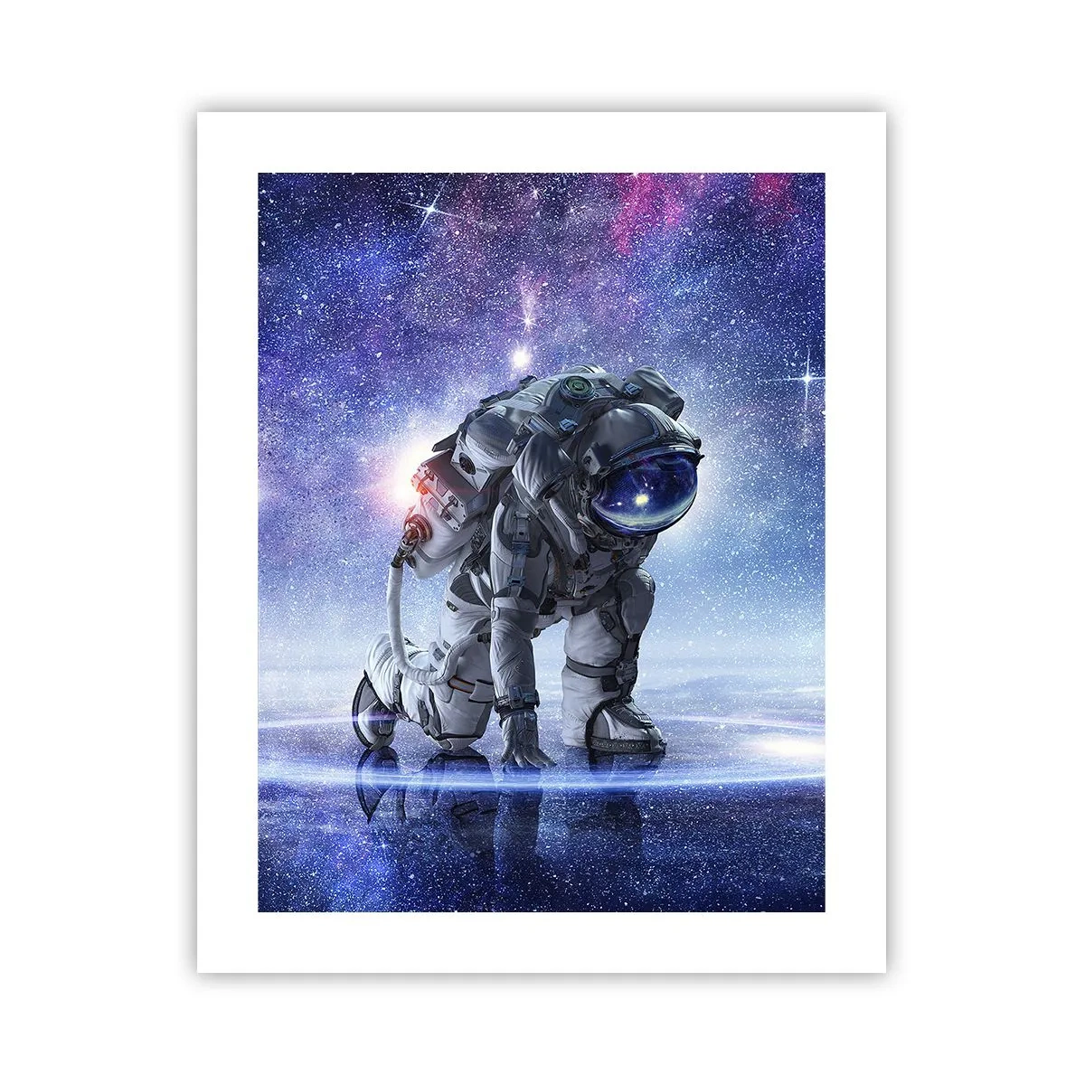 Affiche - Poster - Le ciel étoilé au dessus de moi - 40x50 cm